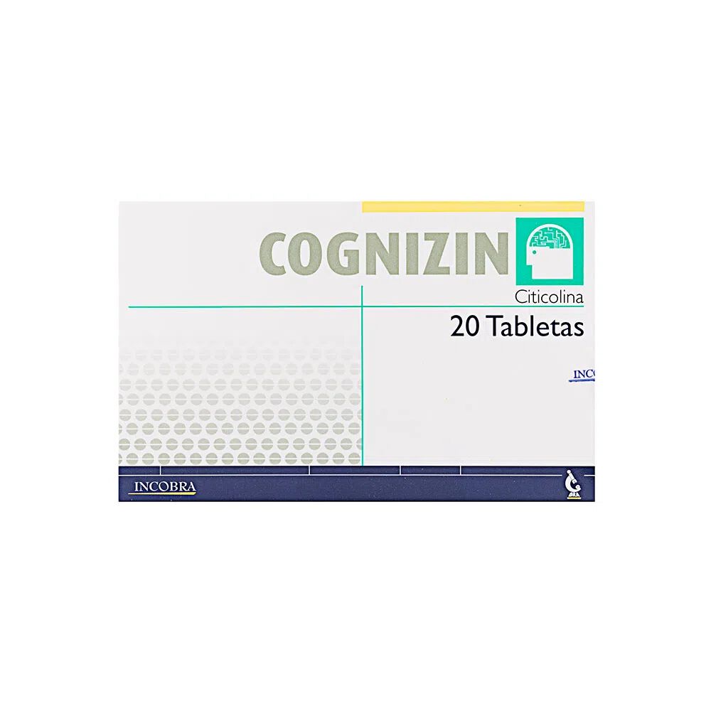 Cognizin 500Mg Tabletas Cajas X 20