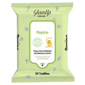 Toallitas-Humedas-Desmaquillantes-Glamup-Skincare-Pepino-Paq-X-30-imagen