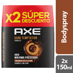 Promo-Desodorante-Axe-Dark-Temptation-Chocolate-Paquete-X-2-Frasco-X-150Ml-imagen