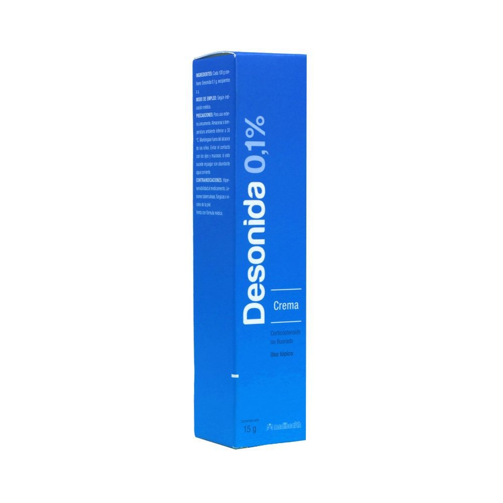 Desonida Crema 0.1 Tubo X 15 Gr