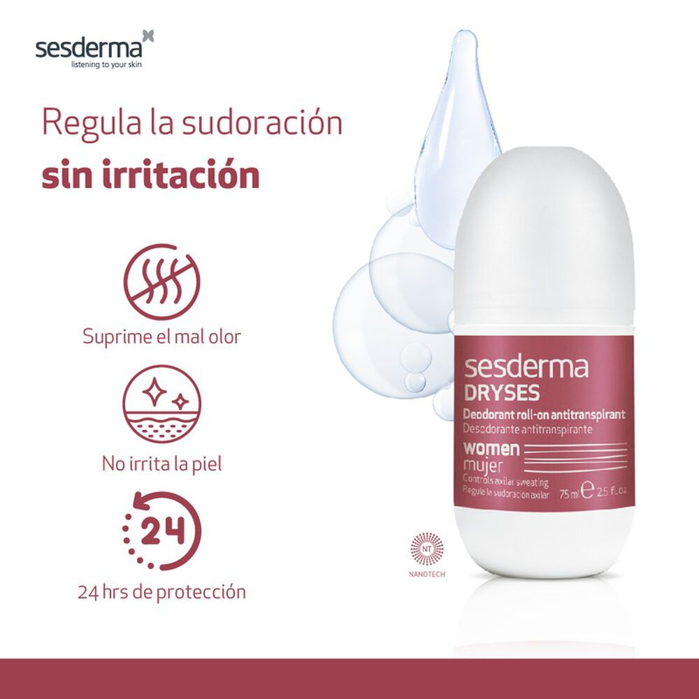 Desodorante-Roll-On-Sesderma-Dryses-Women-Frasco-X-75Ml-imagen-3