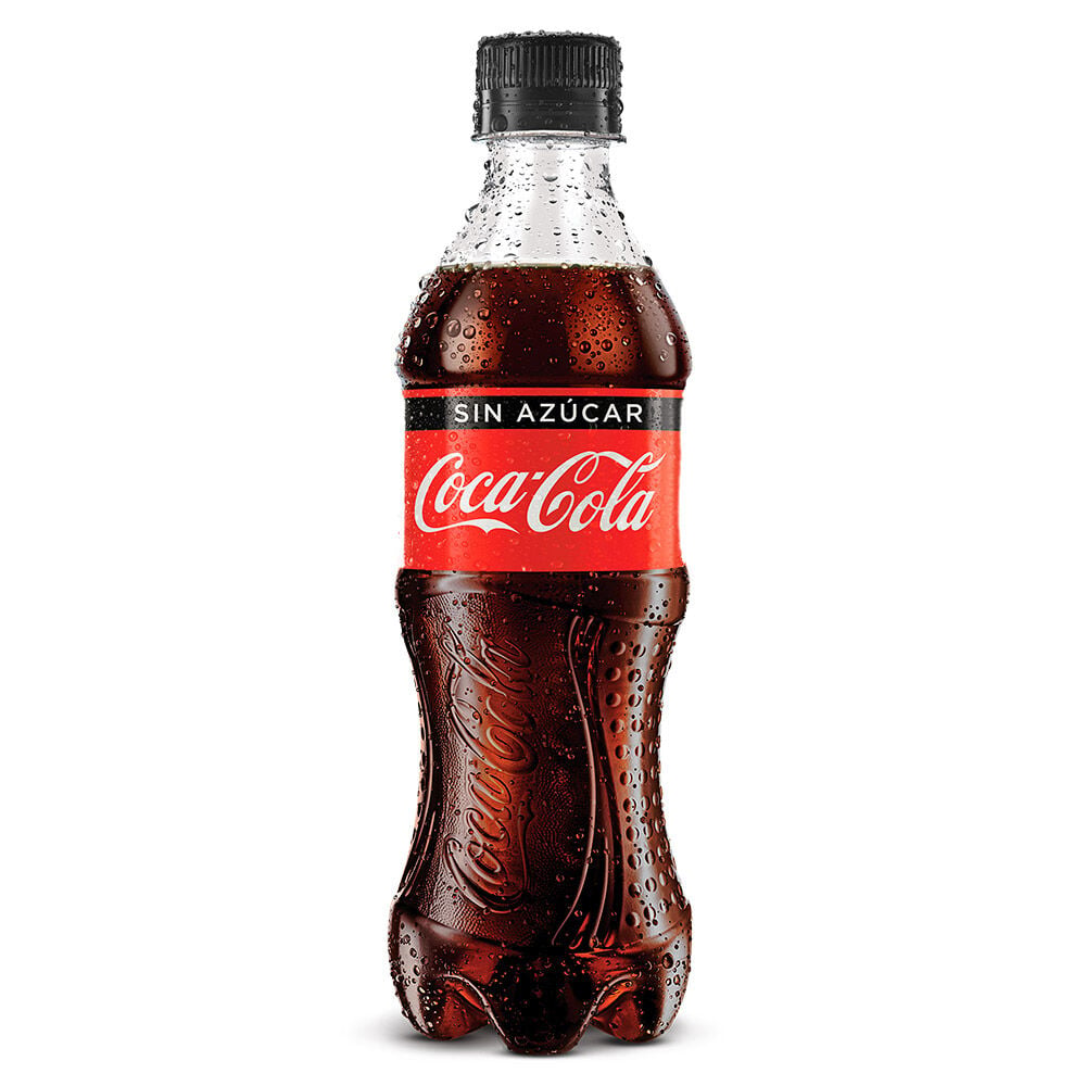 Gaseosa Coca-Cola Sin Azúcar Pet 400Ml