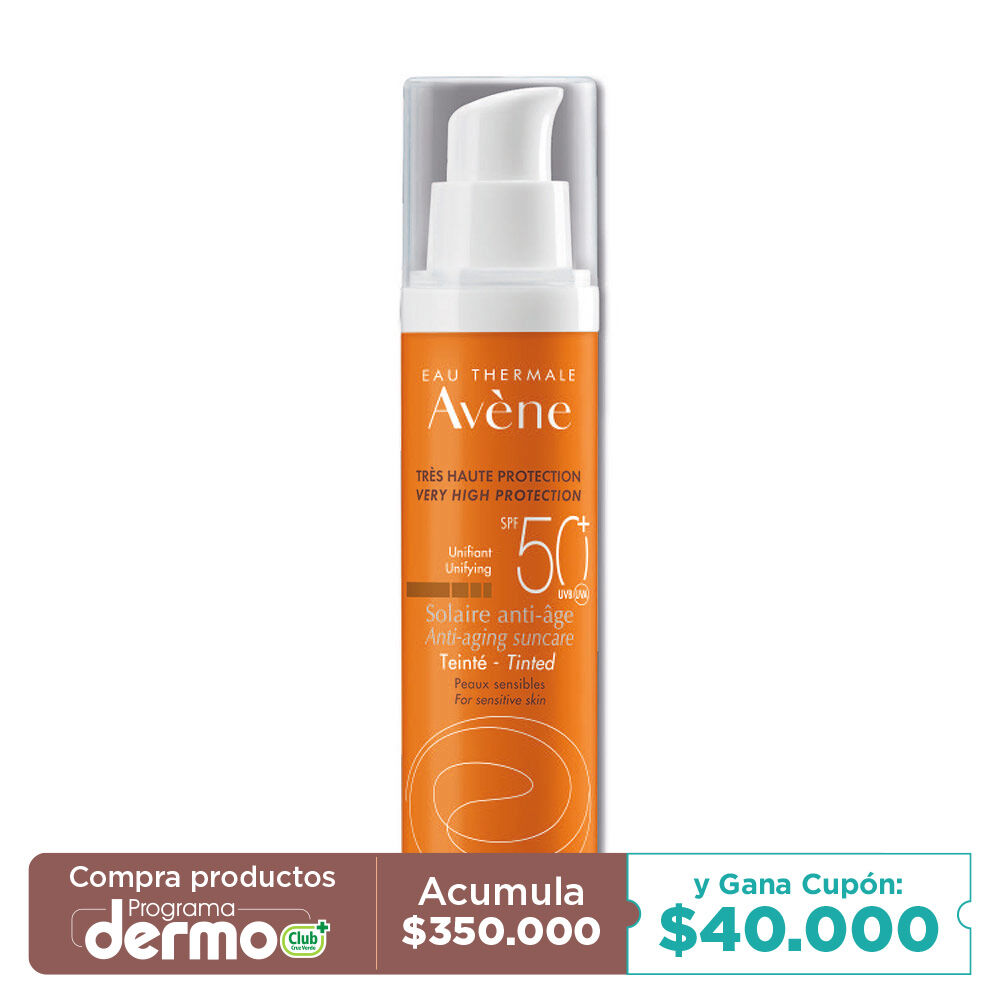 Protection-Solaire-Anti-Age-Avene-Tubo-X-50mL-Spf-50+-Teinte-Color-imagen-2