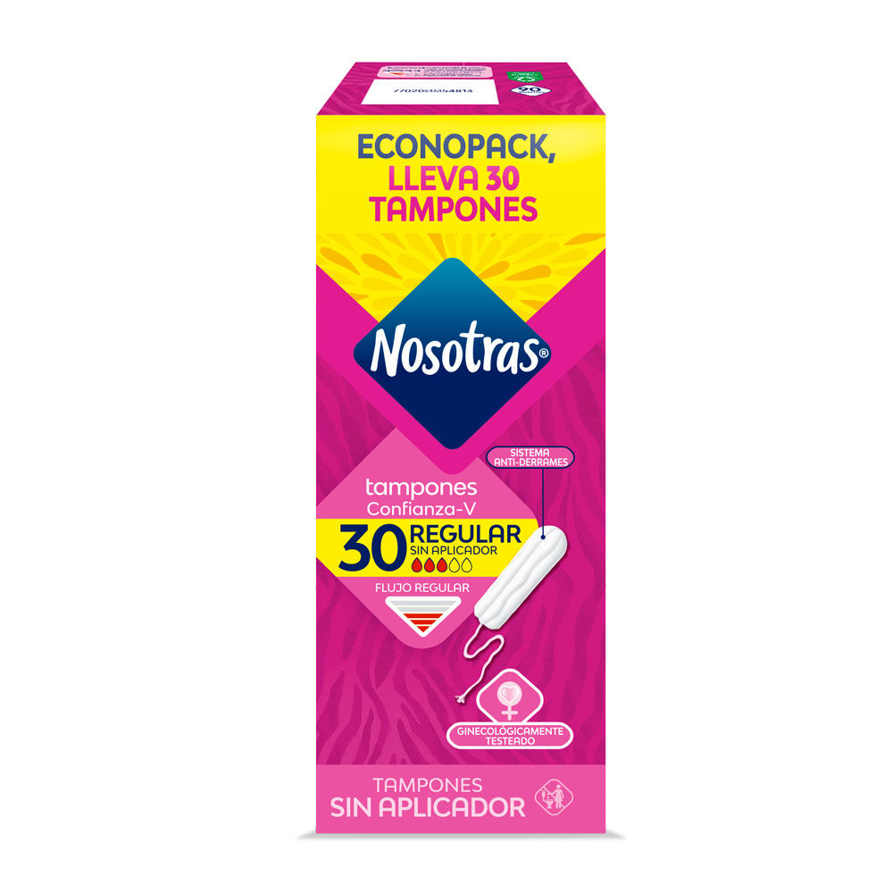 Tampones-Nosotras-Regular-Sin-Aplicador-Econopack-Caja-X-30-Und-imagen-2