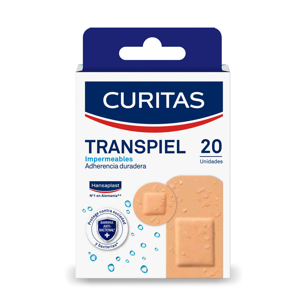 Curitas Transpiel Surtida Ref 46930 Caja 20 Hansaplast