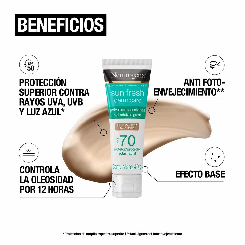 Protector-Solar-Facial-Neutrogena-Sun-fresh-Derm-Care-Tono-Medio-FPS-70-40g-imagen-4