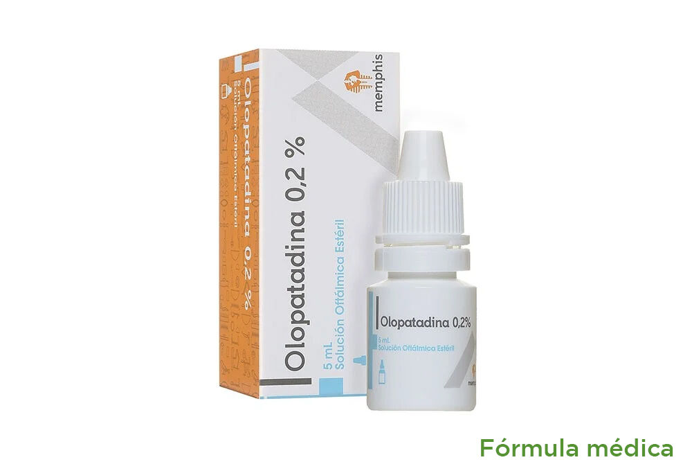 Olopatadina 2Mg/Ml(0.2%) Solucion Oftalmologica Frasco X 5Ml