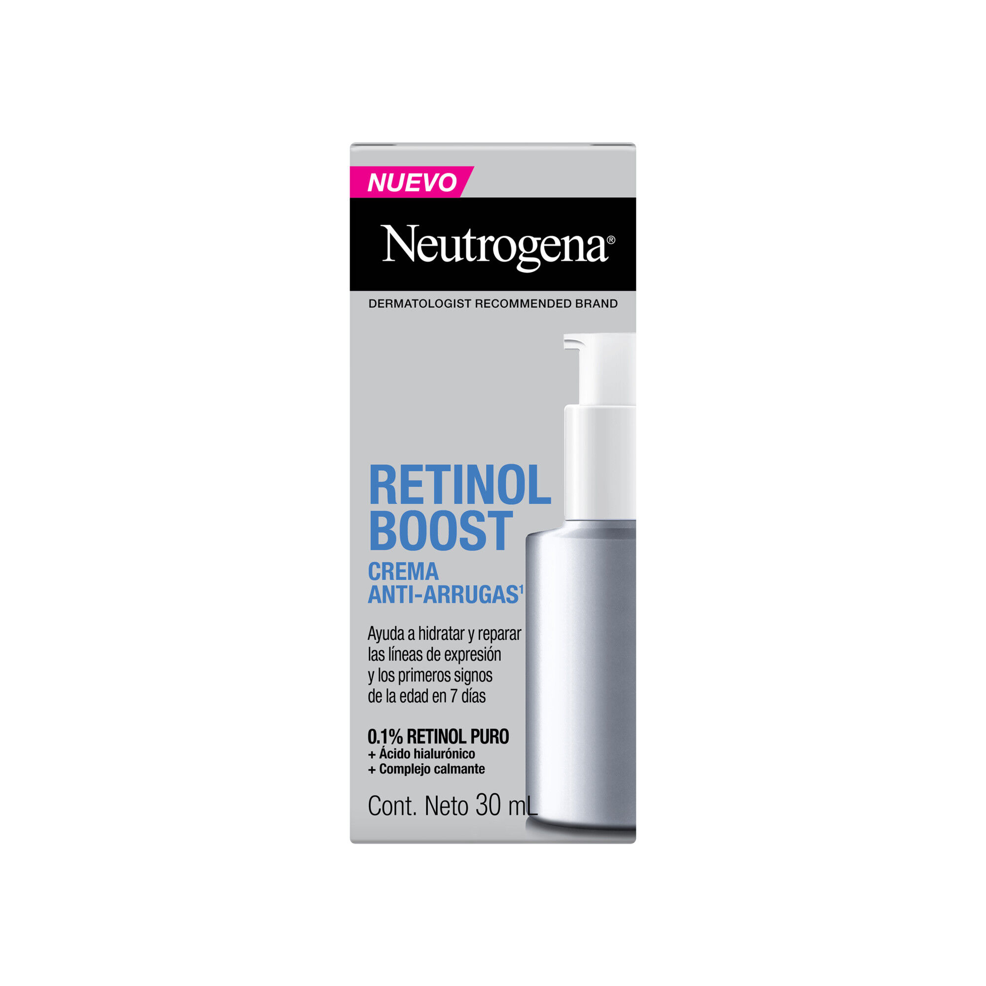 Crema Anti Arrugas Neutrogena Retinol Boost Fco X 30Ml