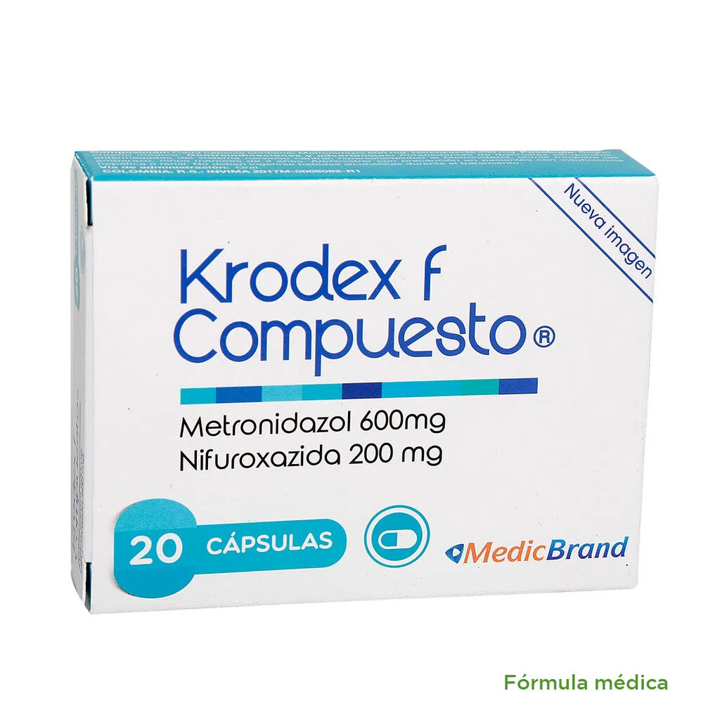 Krodex-F-Compuesto-(600+200)Mg-C&aacute;psulas-Caja-X-20-imagen