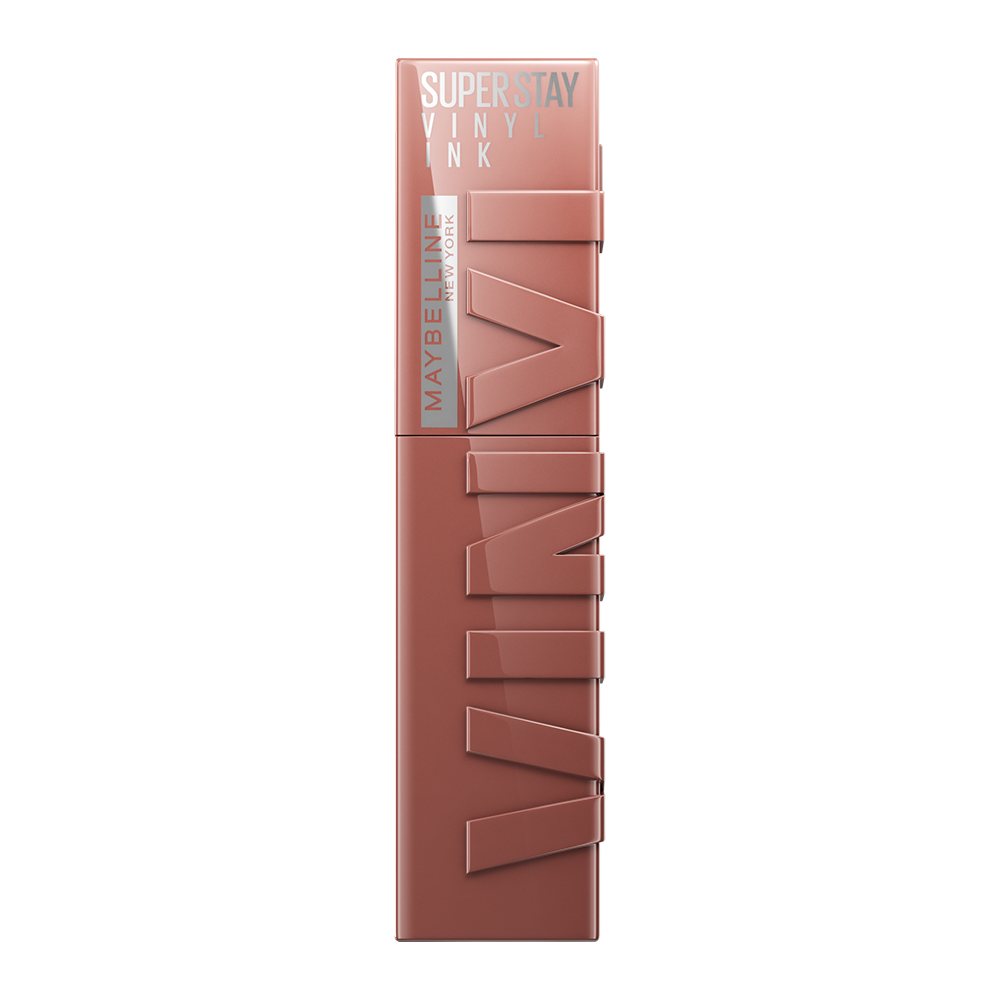 Labial Líquido Maybelline Super Stay Vinyl Ink Acabado Brillante Tono Punchy 4.2 Ml