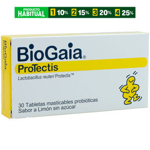 Biogaia-Tableta-Masticables-Caja-X-30-Limon-imagen