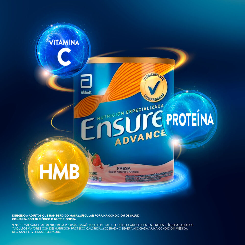 Ensure-Advance-Fresa-Con-Proteina-+-HMB-Polvo-400g-imagen-4