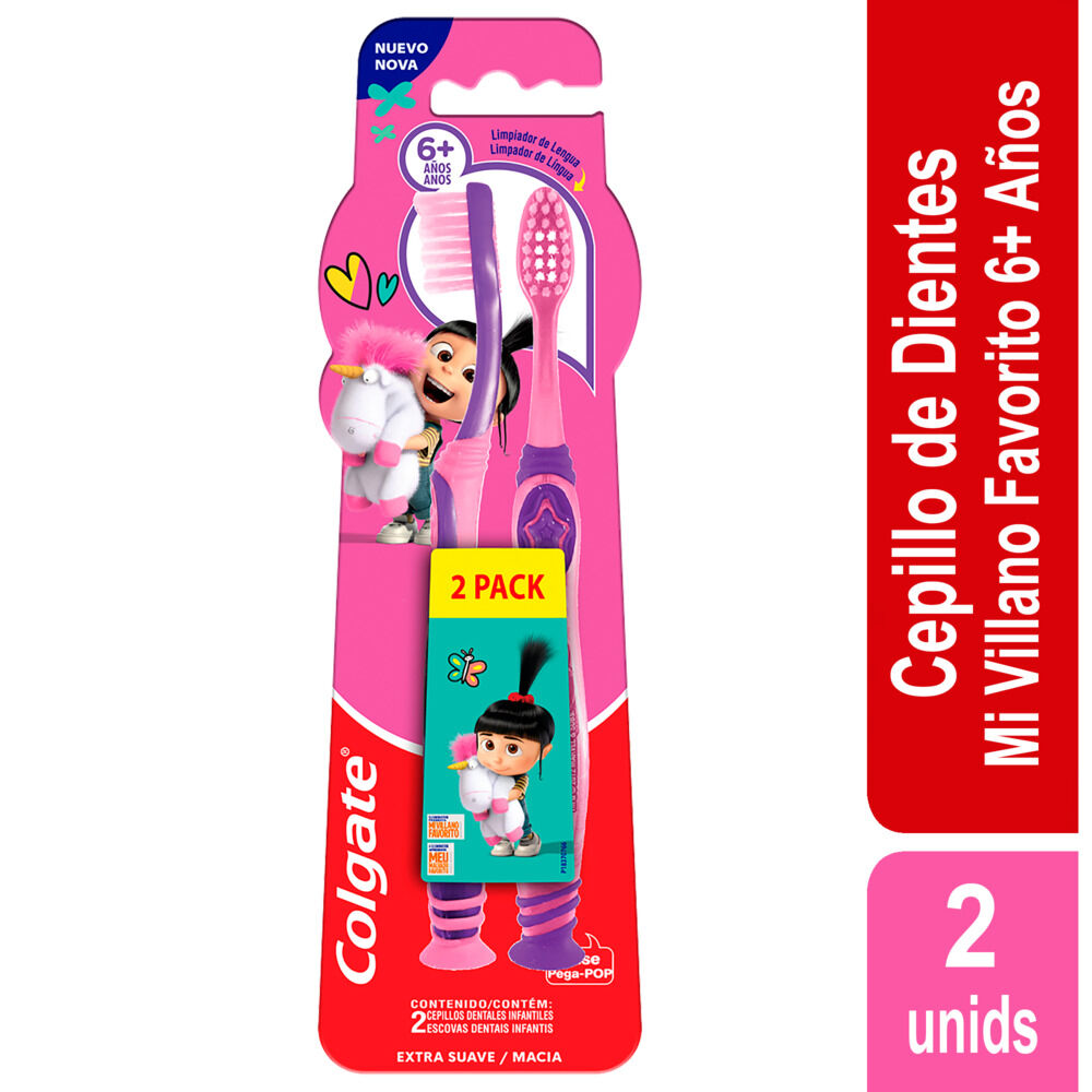 Cepillo-De-Dientes-Ni&ntilde;os-Colgate-Minions/Agnes-&-Fluffy-6+-A&ntilde;os-imagen-2