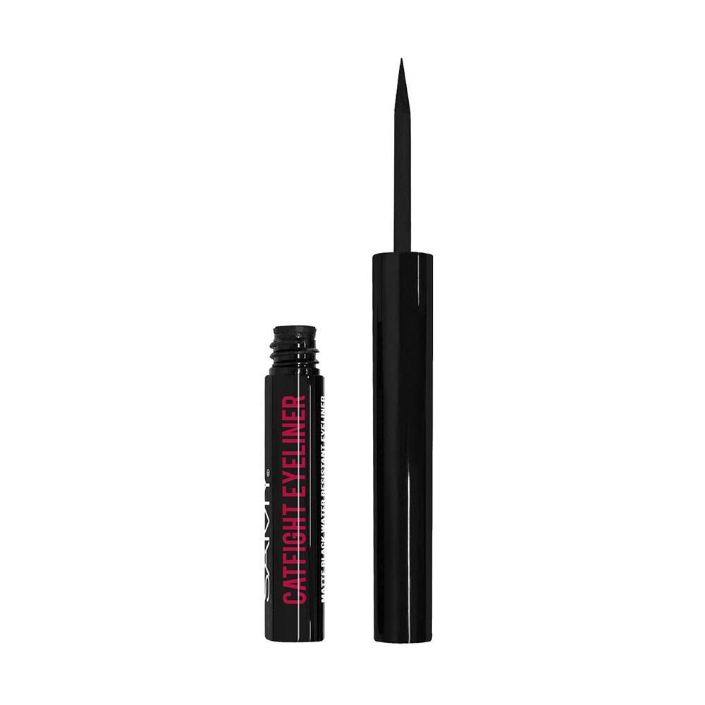 Delineador Liquido Ojos Samy Catfight Eyeliner N 1 Tubo X 2Ml