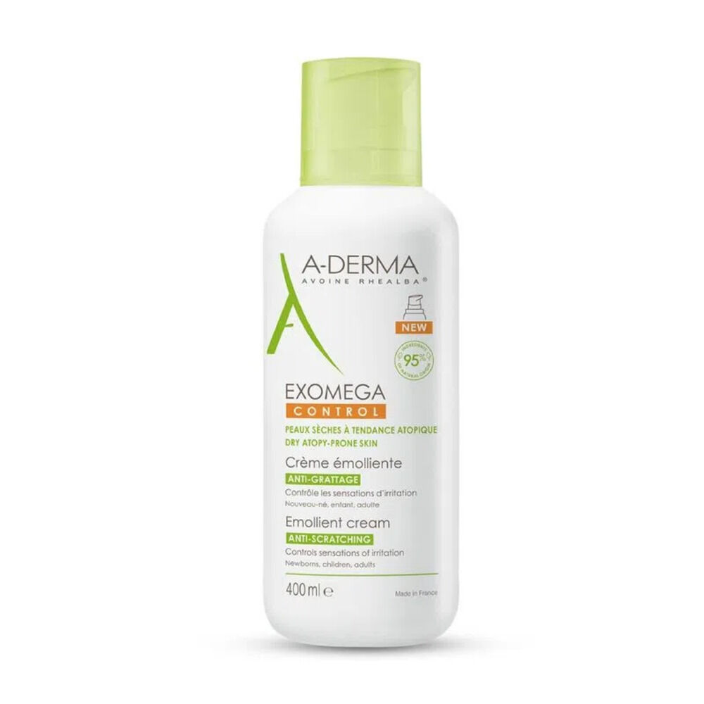 Exomega Aderma Control Creme Emolliente Frasco X 400Ml