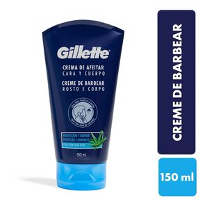 Crema-Afeitar-Rostro-Y-Cuerpo-Gillette-Aloe-Vera-Tubo-X-150Ml-imagen