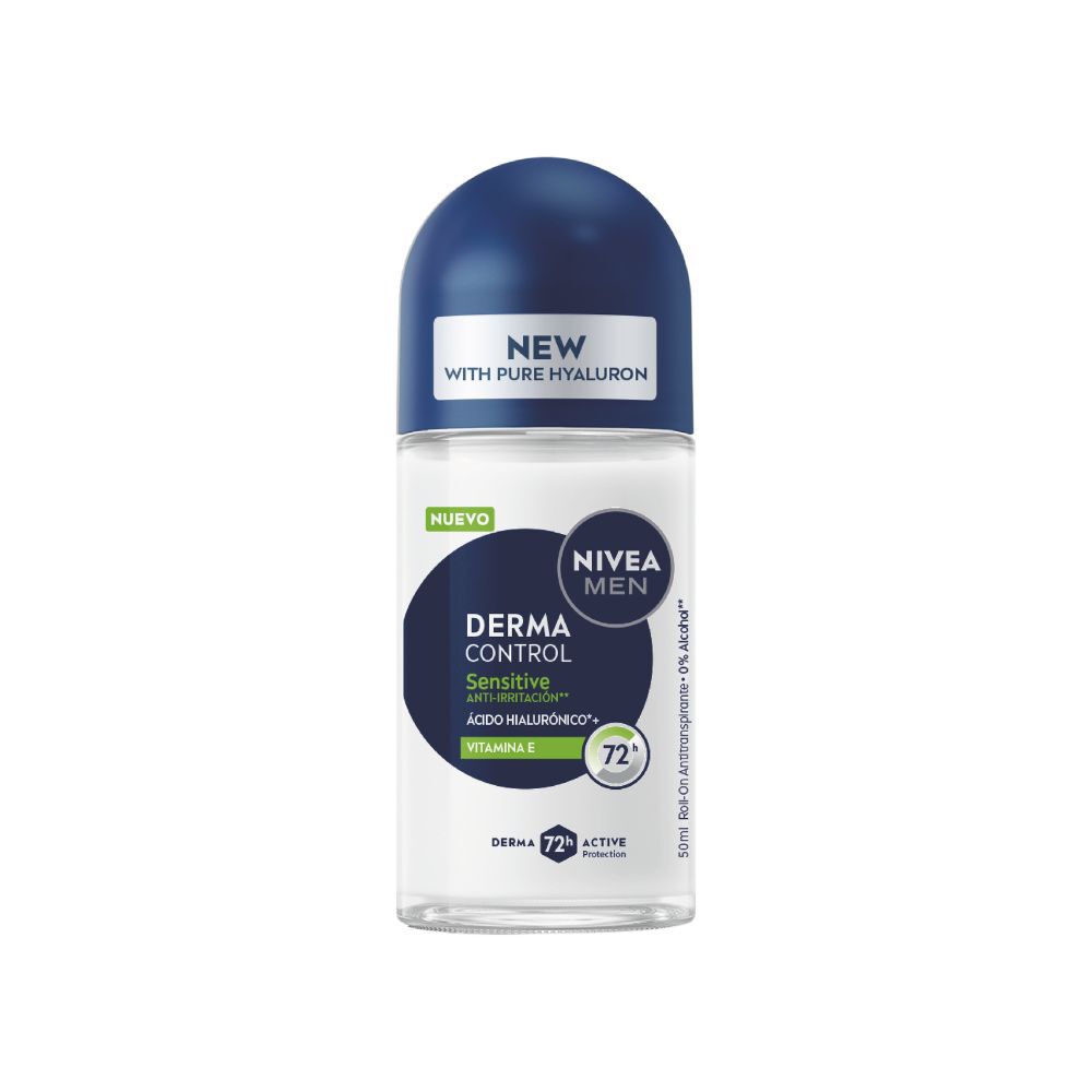 Desodorante Roll On Nivea Dermo Control Sensitive Fco X 50Ml