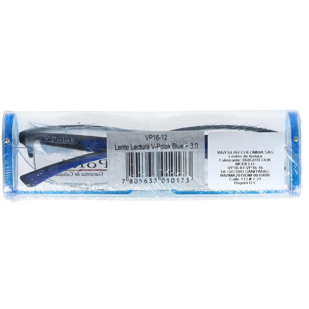 Brightlook-Gafas-De-Lectura-3.0+-Und.-Ref-Vp16-12-Azul-imagen-2
