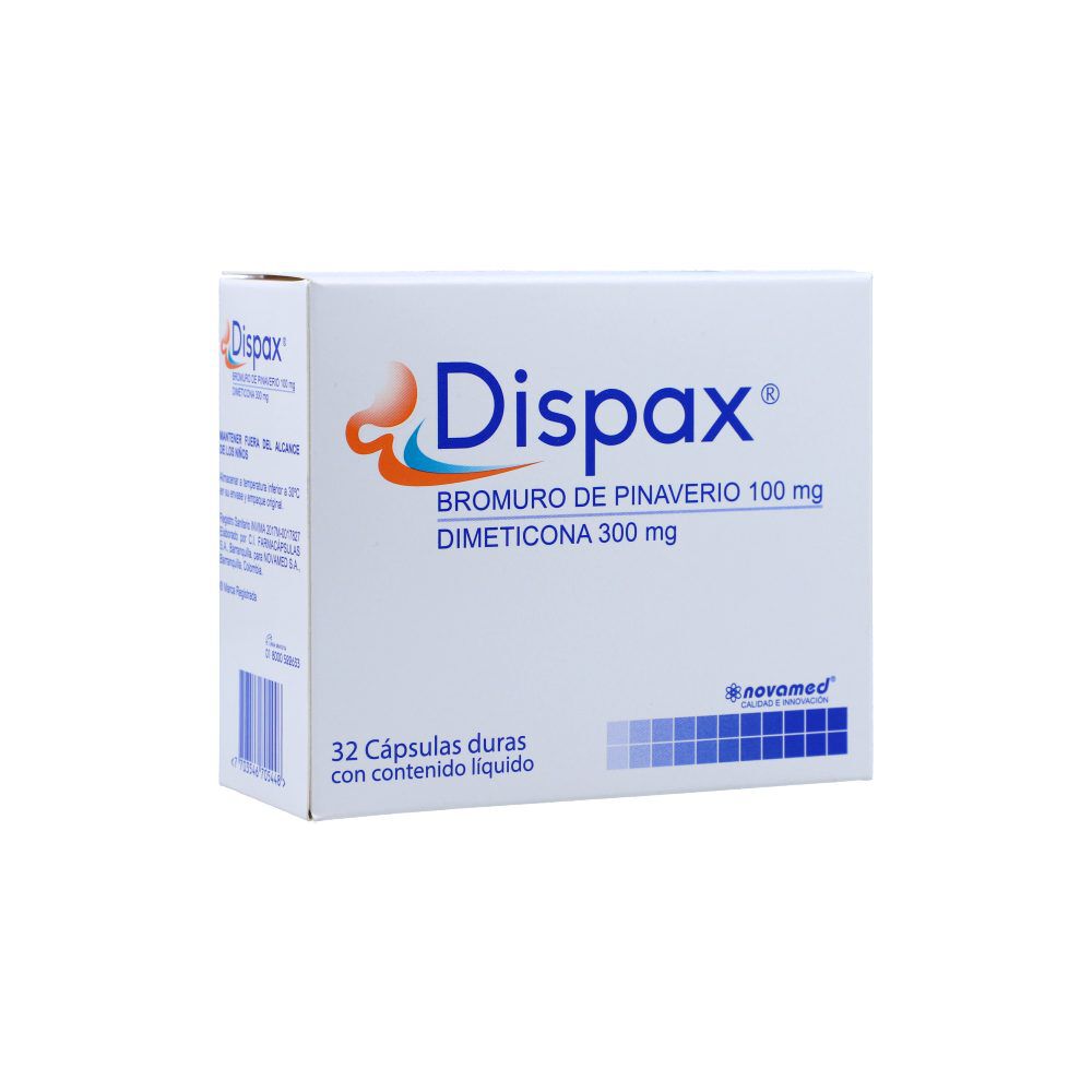 Dispax Cápsulas Duras Con Contenido Líquido Caja X 32