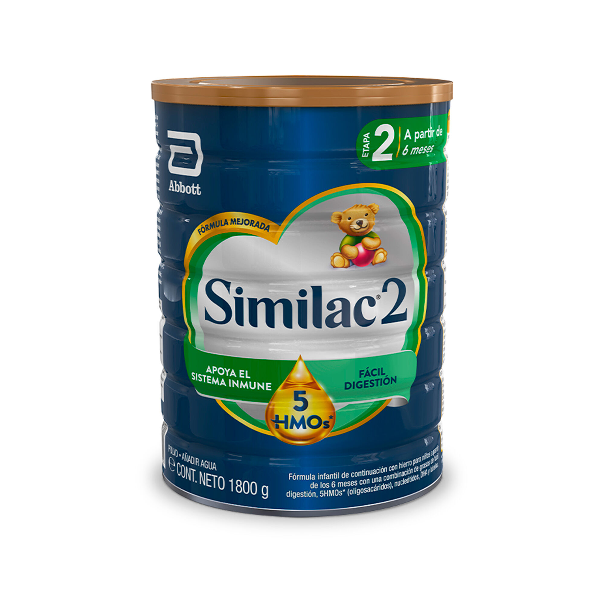 Similac Etapa 2 5Hmos Polvo 1800G