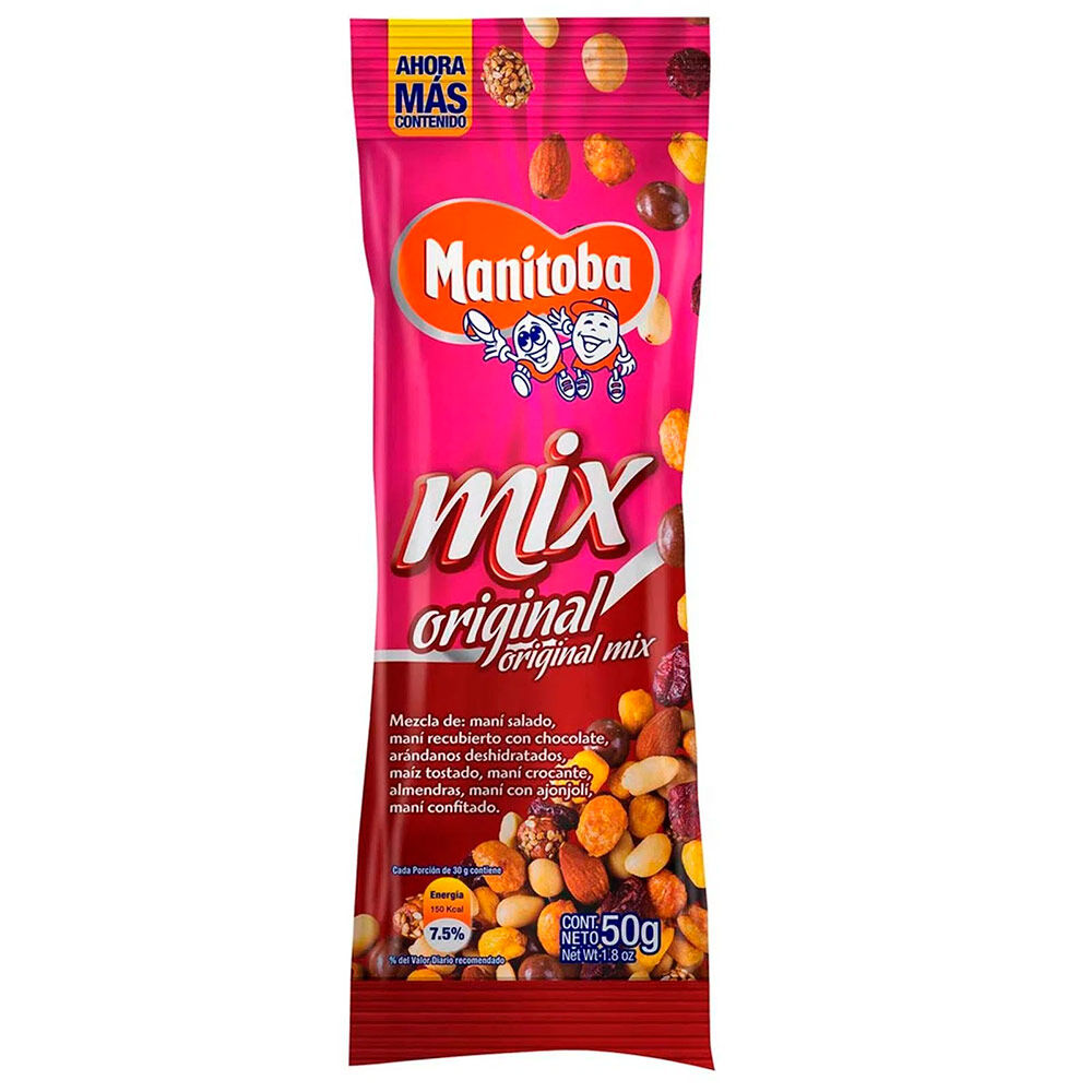 Mix Original Manitoba Paquete X 50Gr