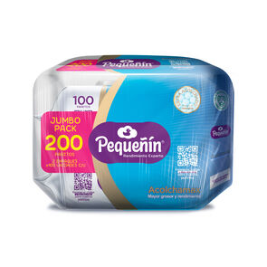 Pañitos-Humedos-Pequeñin-Alcochamax-Jumbo-Pack-Bol-X-2-Paquete-x-100-imagen