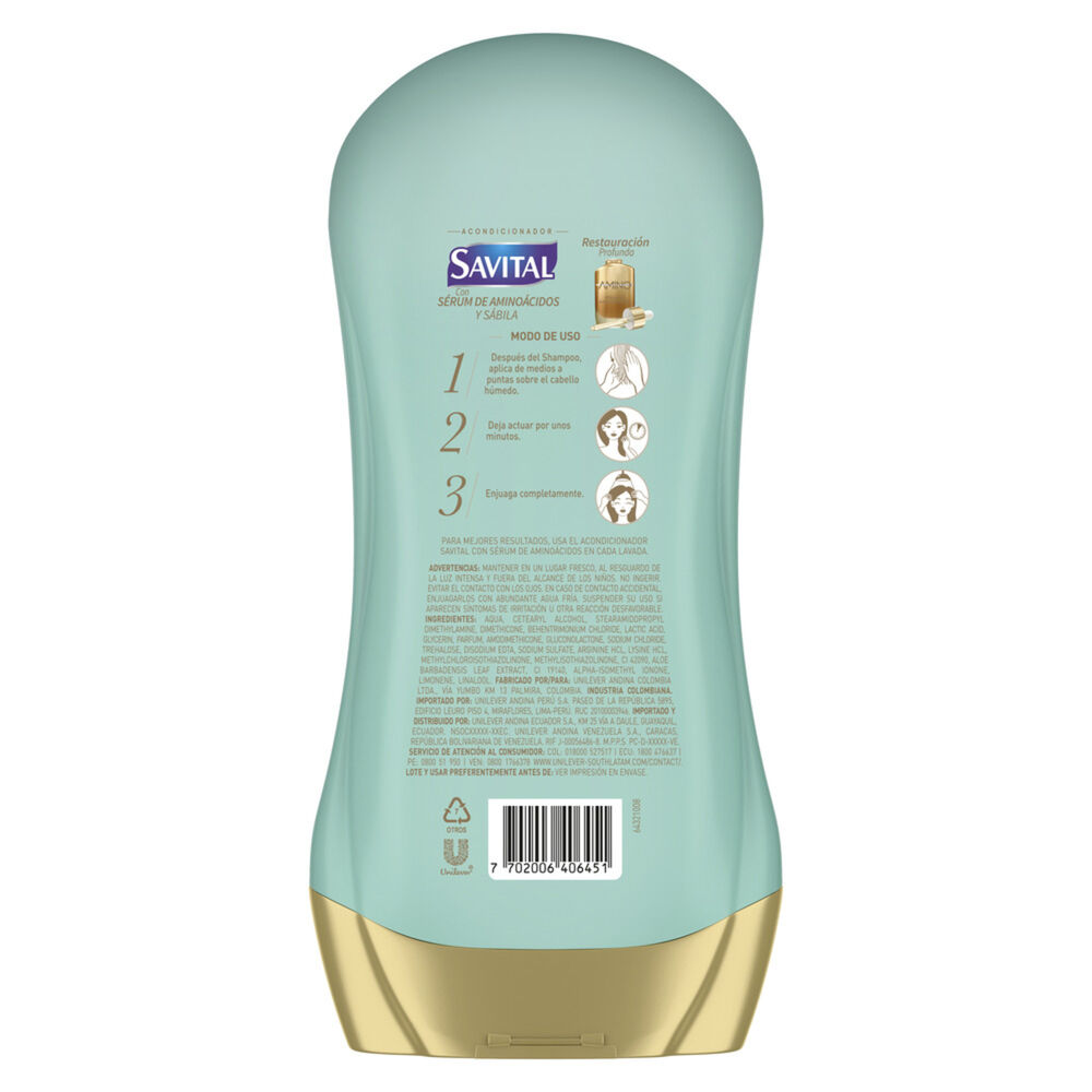 Acondicionador-Savital-Restauracion-Profunda-Frasco-X-490Ml-imagen-2