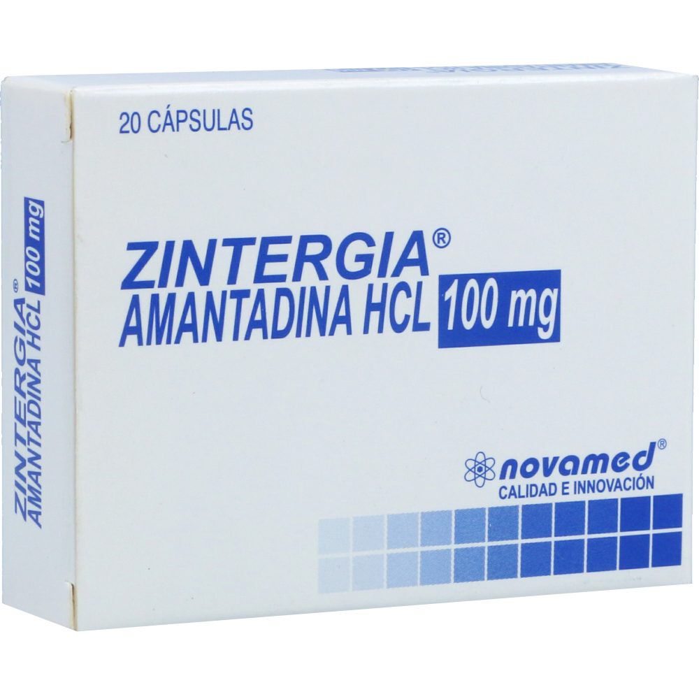Zintergia Cápsulas 100Mg Caja X 20