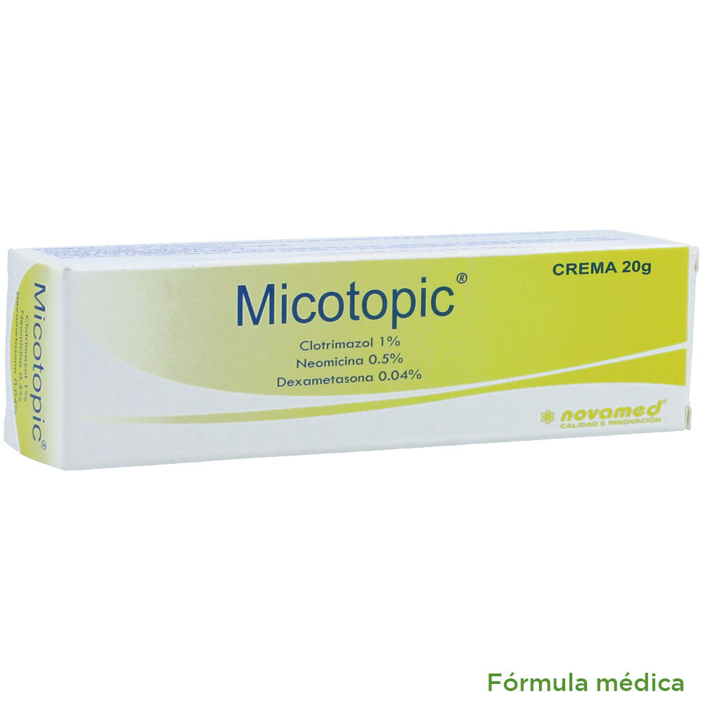Micotopicaic (1+0.04+0.5)% Crema Tópica Tubo X 20g