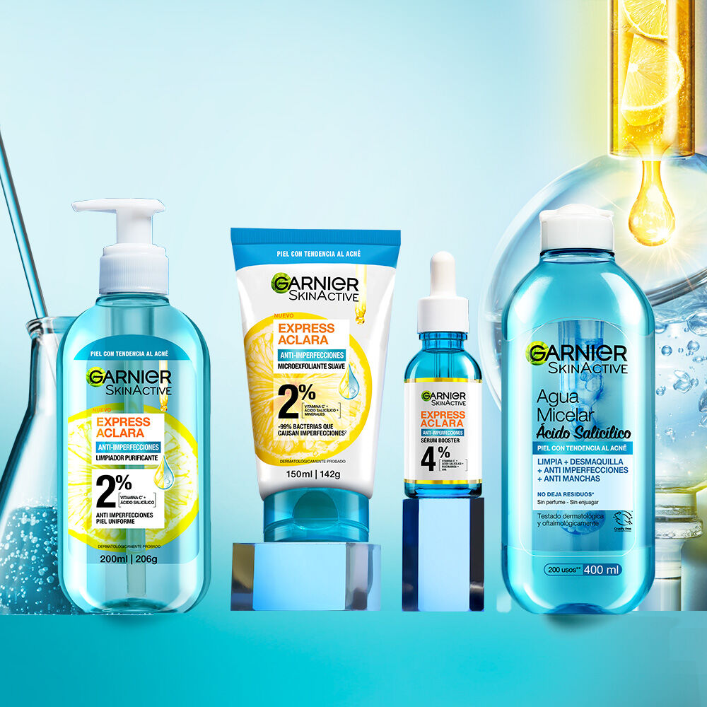 Microexfoliante-Suave-Garnier-Express-Aclara-Anti-Imperfecciones-2%-Tubo-X-150Ml-imagen-5