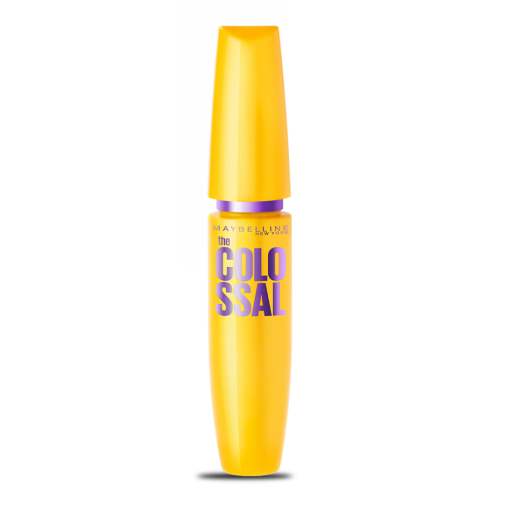 Máscara De Pestañas Maybelline Volume Express Black Lavable 8 Ml