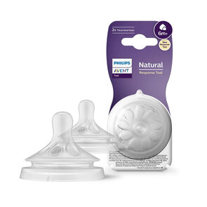 Tetina-Natural-Philips-Avent-Response-6M+-Paquete-por-2Unidades-imagen