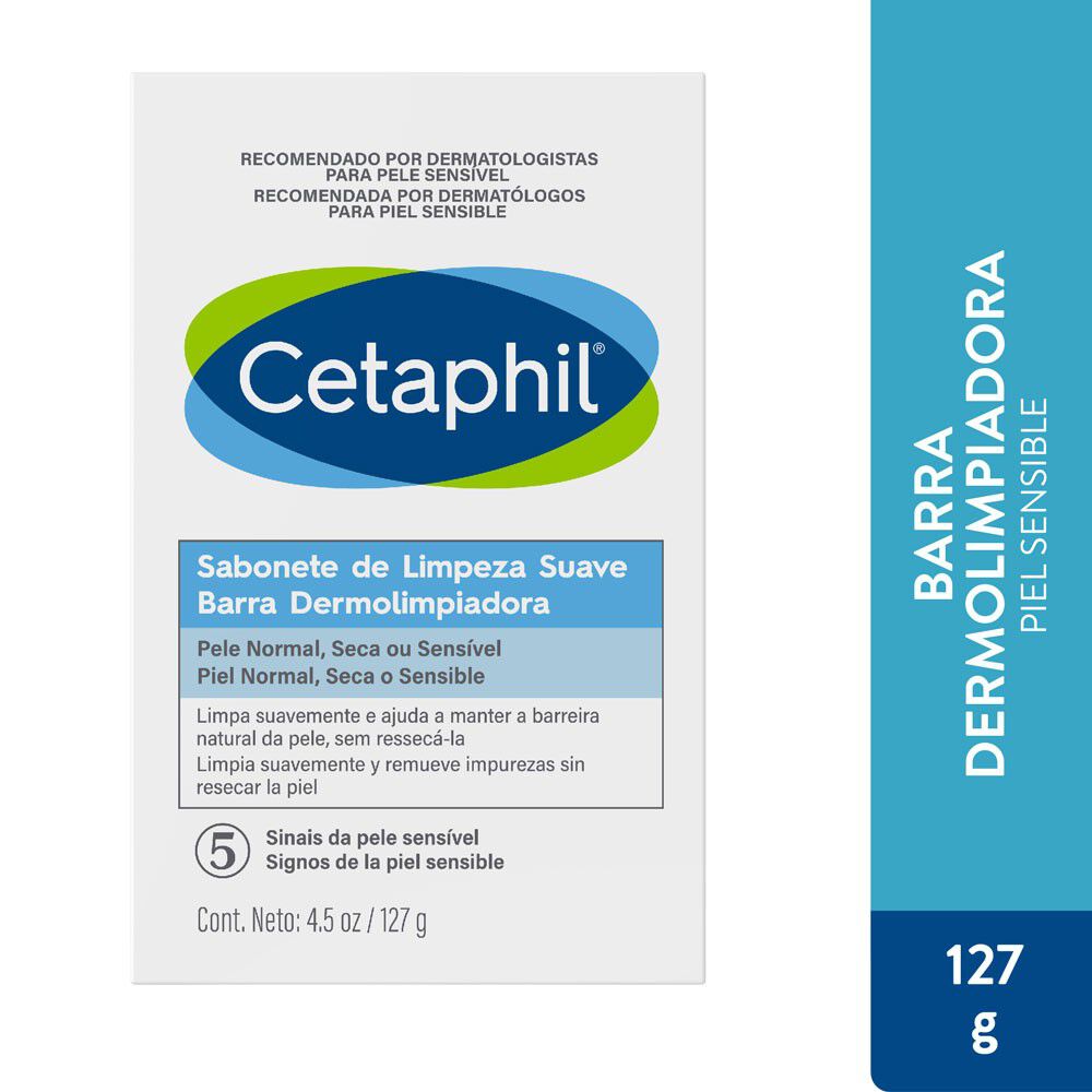 Jab&oacute;n-Cetaphil-Barra-X-127Gr-imagen-1