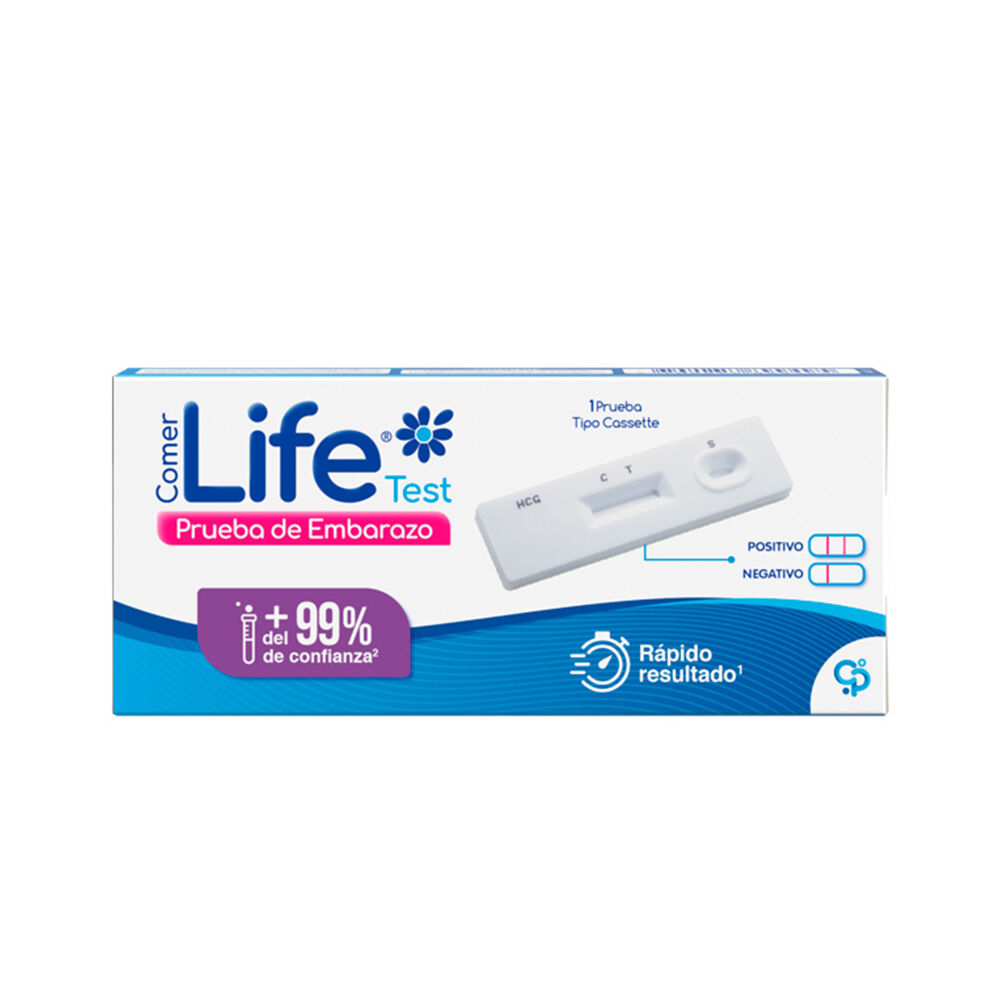 Comerlife Test Prueba de embarazo Tipo Casset Caja X 1