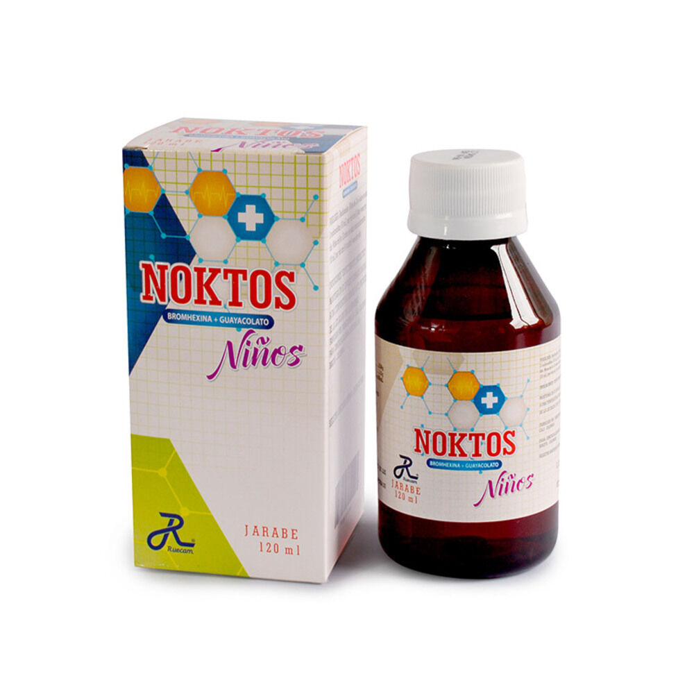 Noktos Ninos (2+50)Mg/5Ml(0.04+1)% Jarabe Frasco X 120Ml