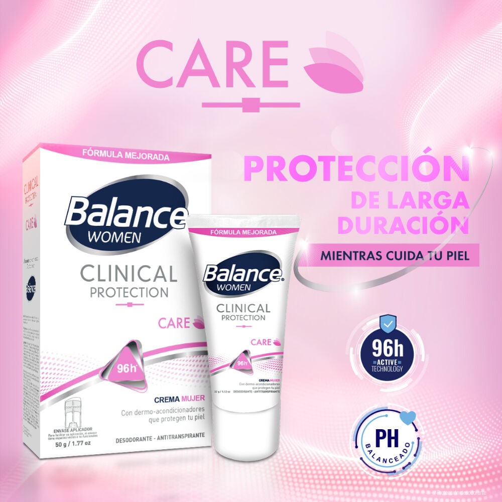 Balance--Crema-Desodorante-Antitranspirante-Clinical-Protection-Women--Frasco-X-50Gr-imagen-3