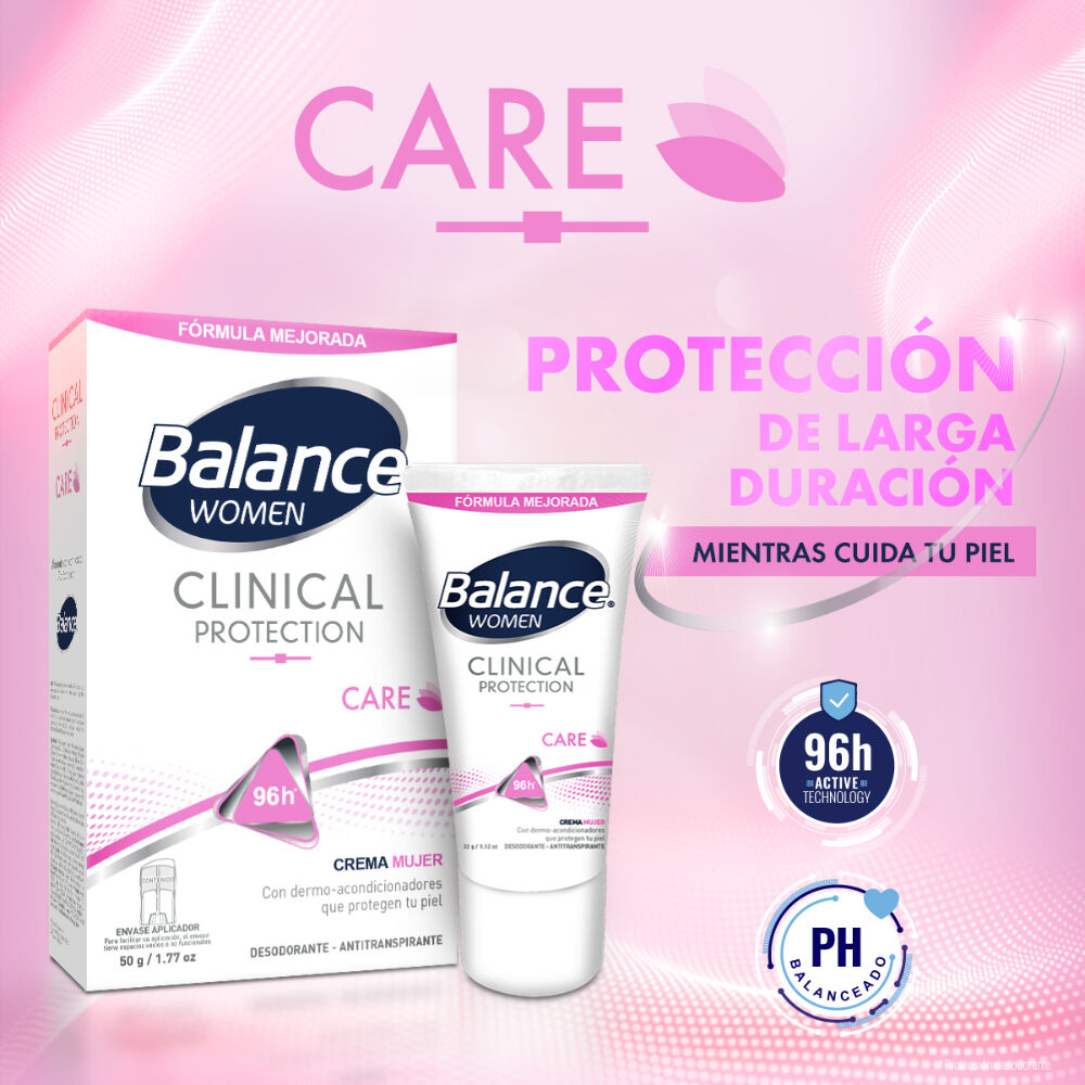 Balance--Crema-Desodorante-Antitranspirante-Clinical-Protection-Women--Frasco-X-50Gr-imagen-3