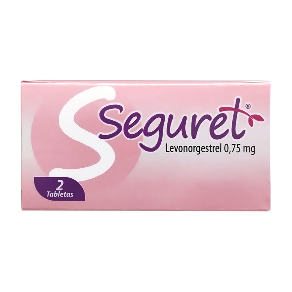 Seguret 0.75Mg Tableta Caja por 2