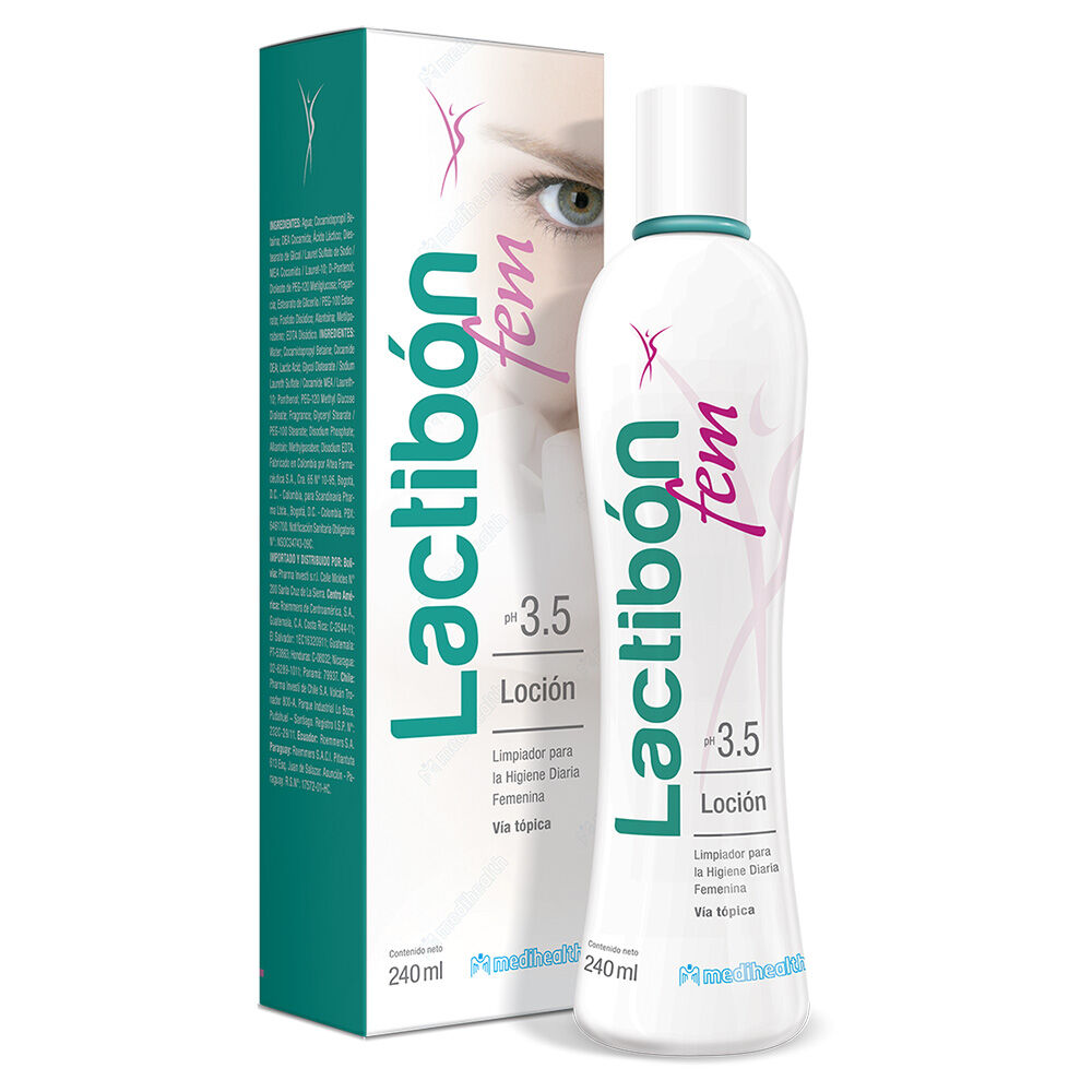 Limpiador Íntimo Loción Lactibon Frasco X 240mL