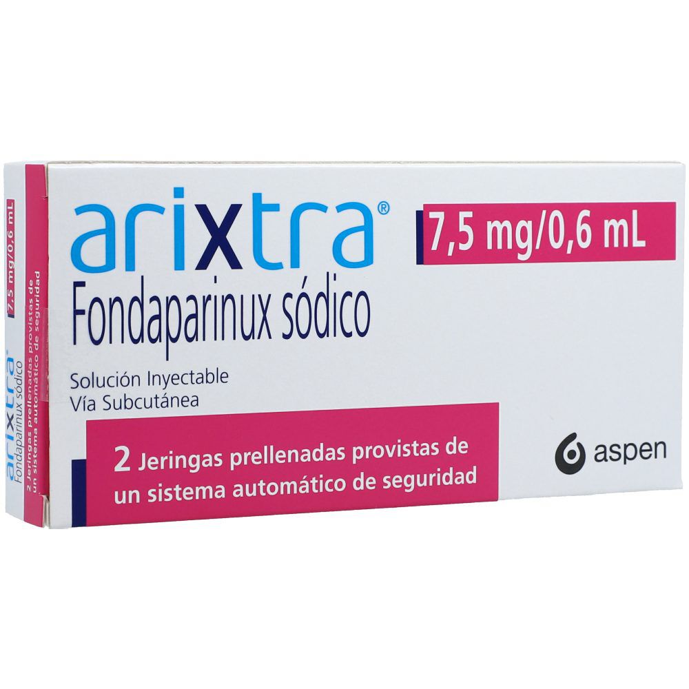 Arixtra-Jeringas-Prellenadas-Solución-Inyectable-7.5Mg/0.6mL-Caja-X-2--imagen