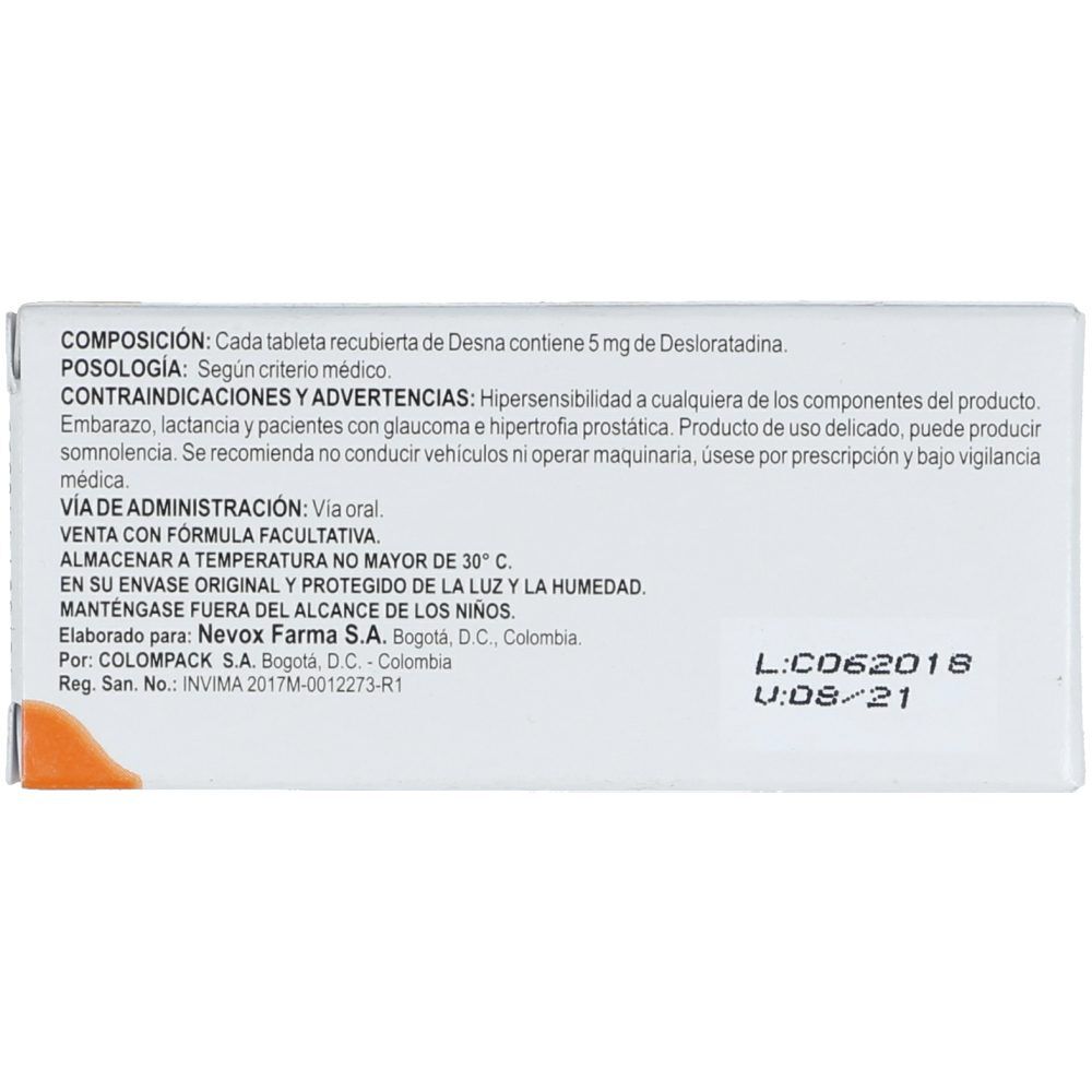 Desna-5Mg-Caja-X-10-Tabletas-Recubiertas-imagen-2