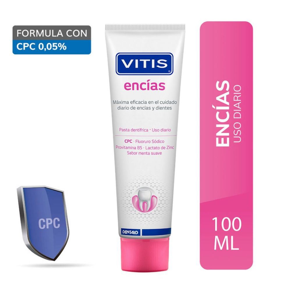 Pasta Dentifrica Vitis Encias Tubo 100 Ml