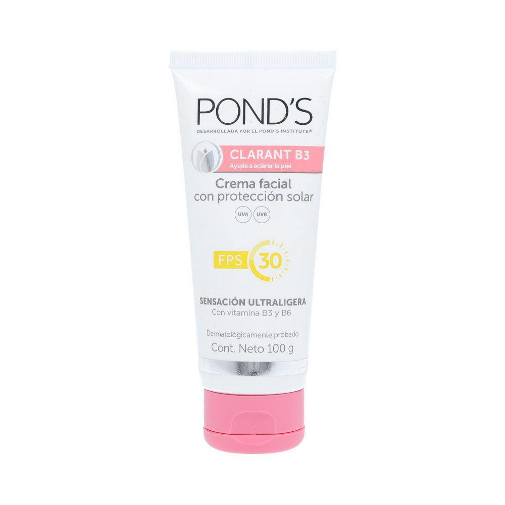 Crema Facial Ponds Tubo X 100 G Clarant B3 Fps 30+