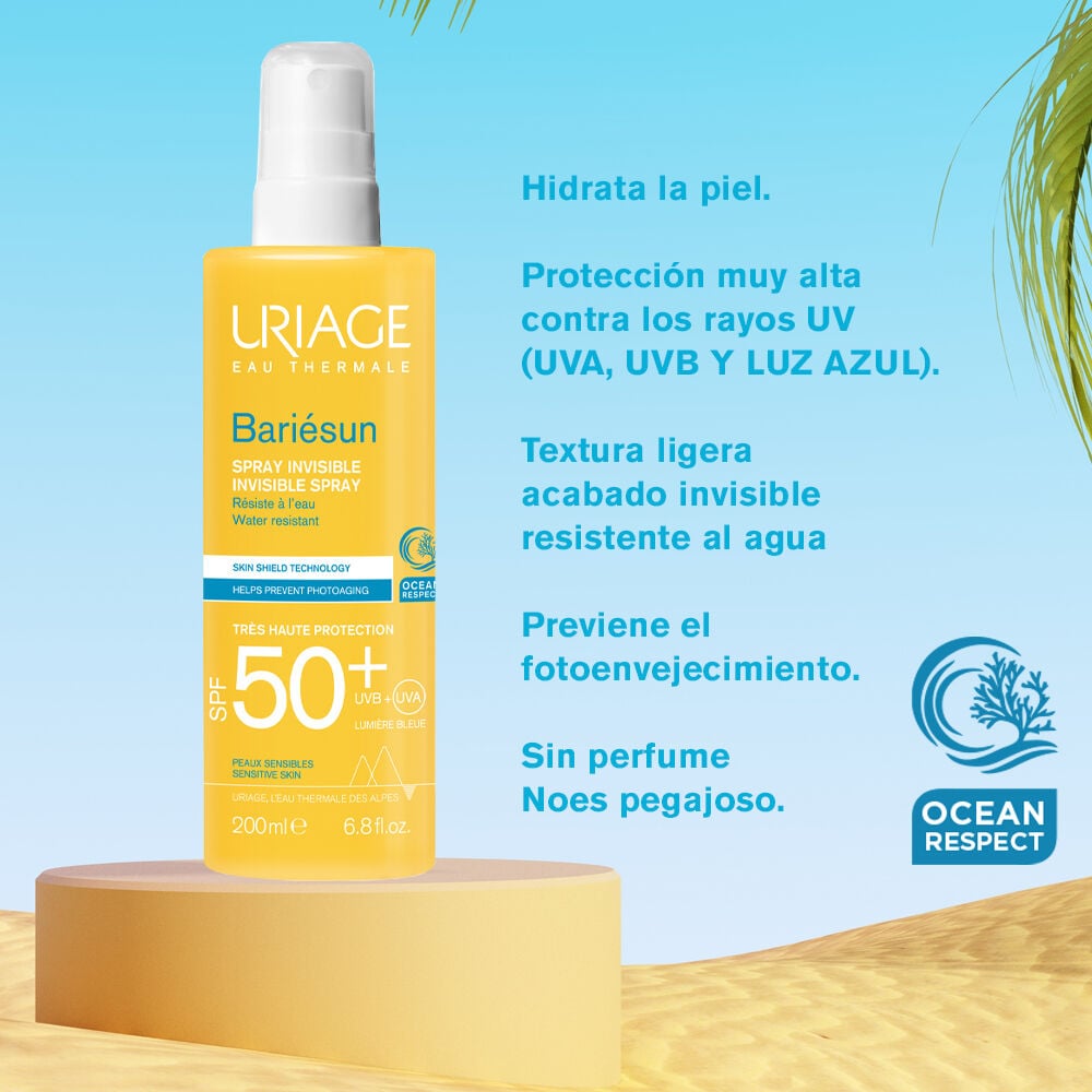 Protector-Solar-Uriage-Eau-Thermale-Bariesun-Spf50+-Fco--200Ml-Spray-imagen-5