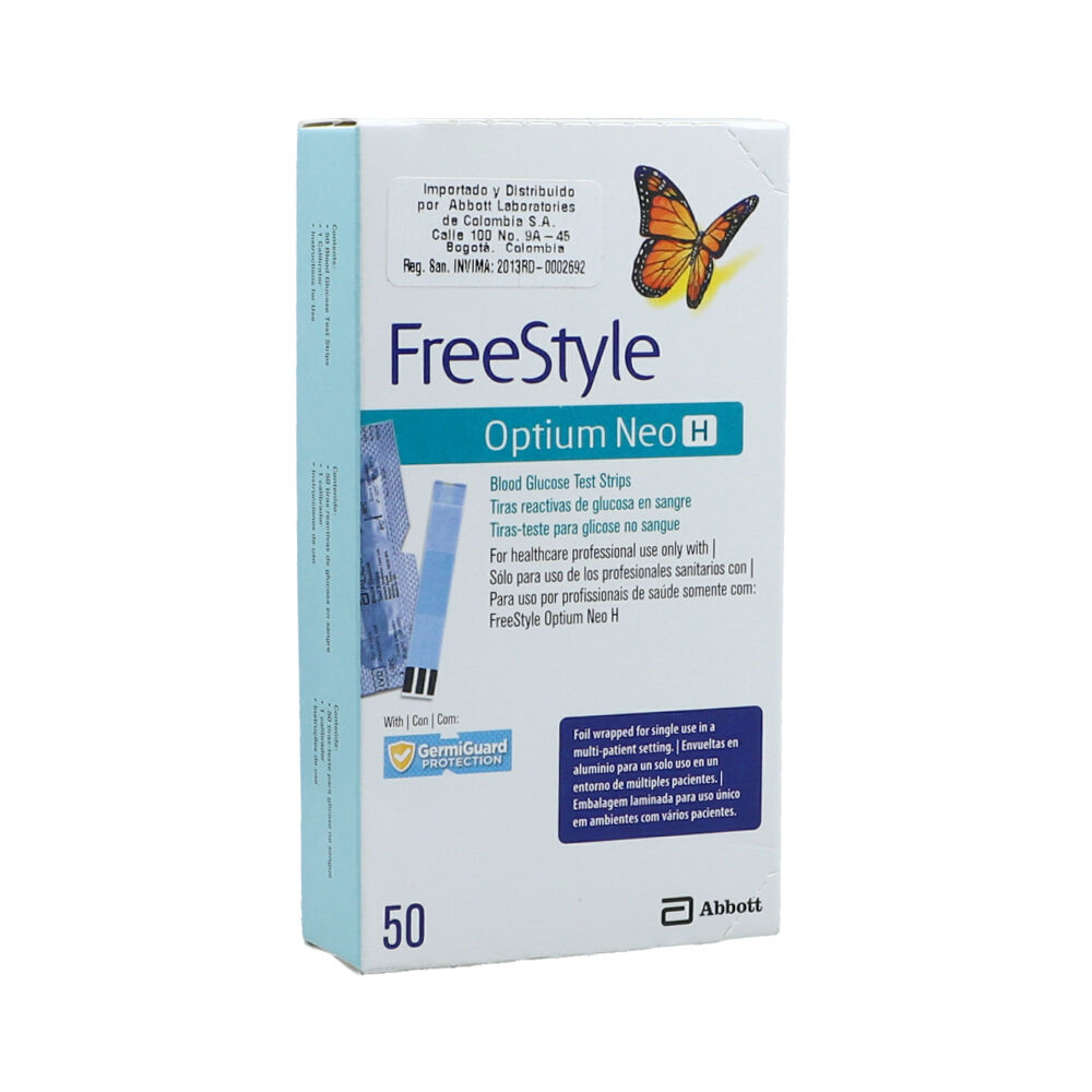 Tiras-Freestyle-Optium-Neo-H-Caja-X-50-imagen