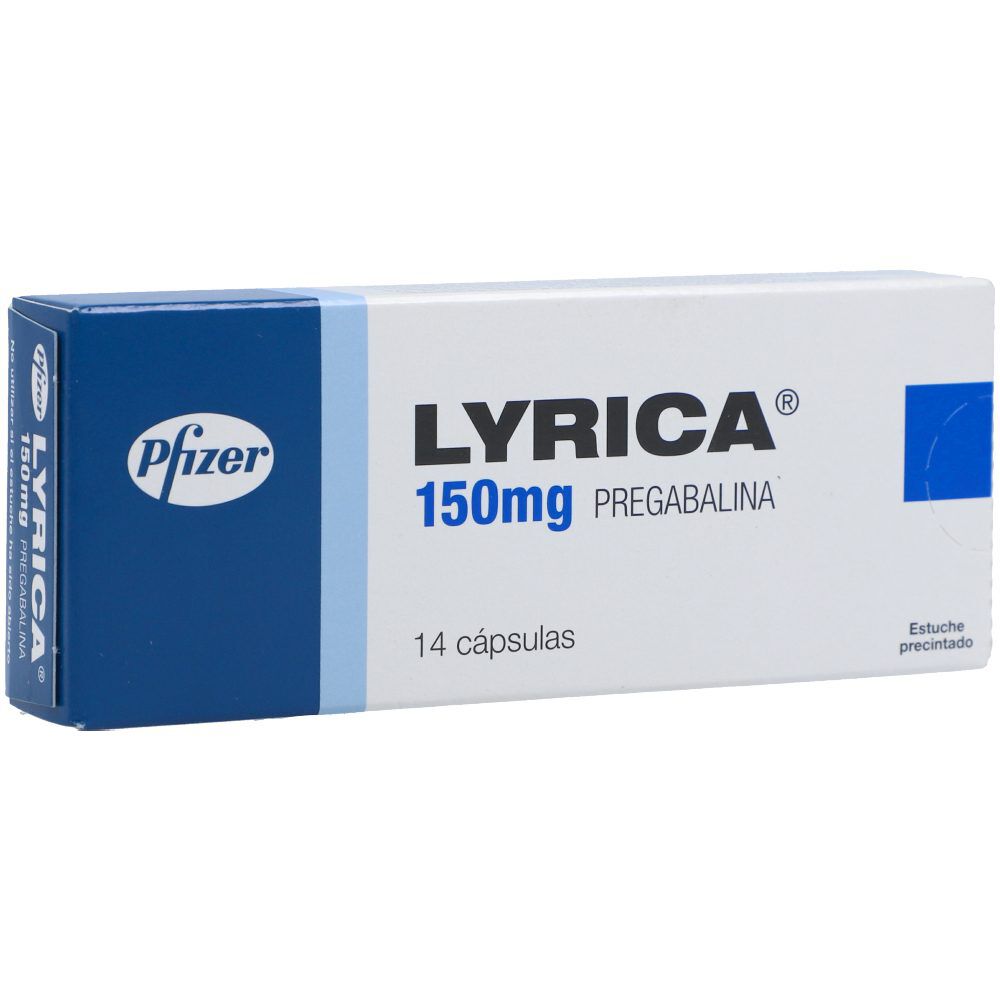 Lyrica 150Mg Caja X 14 Cápsulas