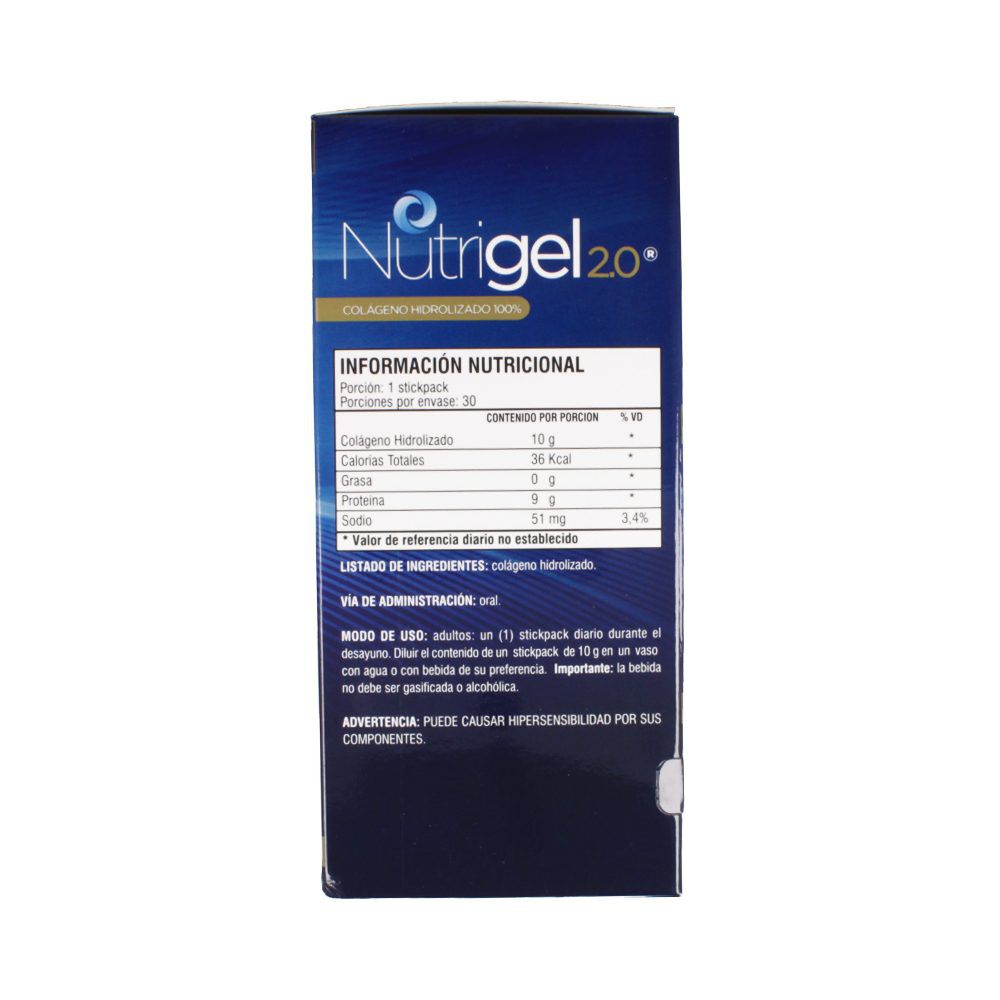 Nutrigel-2.0-Polvo-Caja-X-30-Sobres---Sabor-Neutro-300-Gr-imagen-2