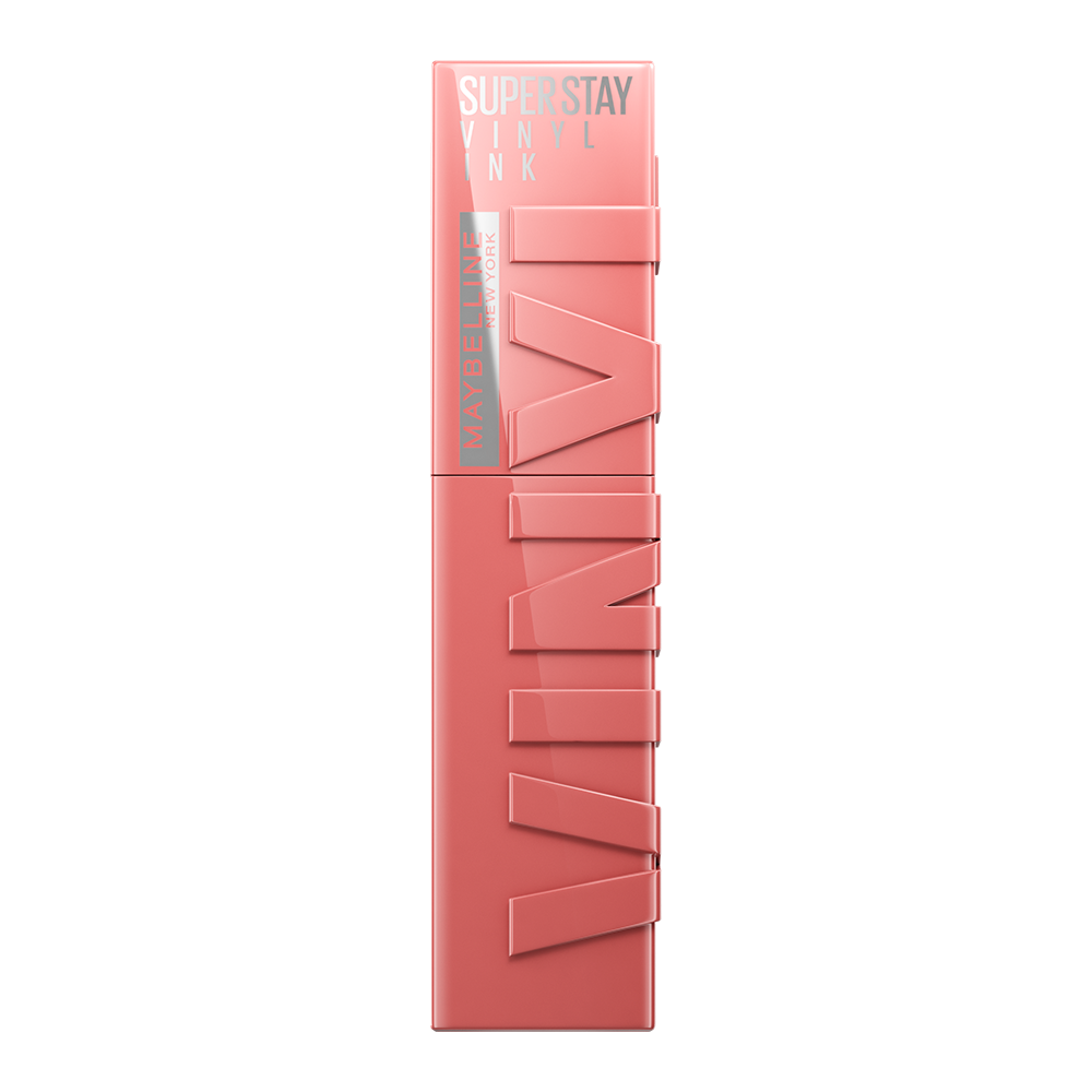 Labial-L&iacute;quido-Maybelline-Super-Stay-Vinyl-Ink-Acabado-Brillante-Tono-Charmed-4.2-Ml---imagen-1