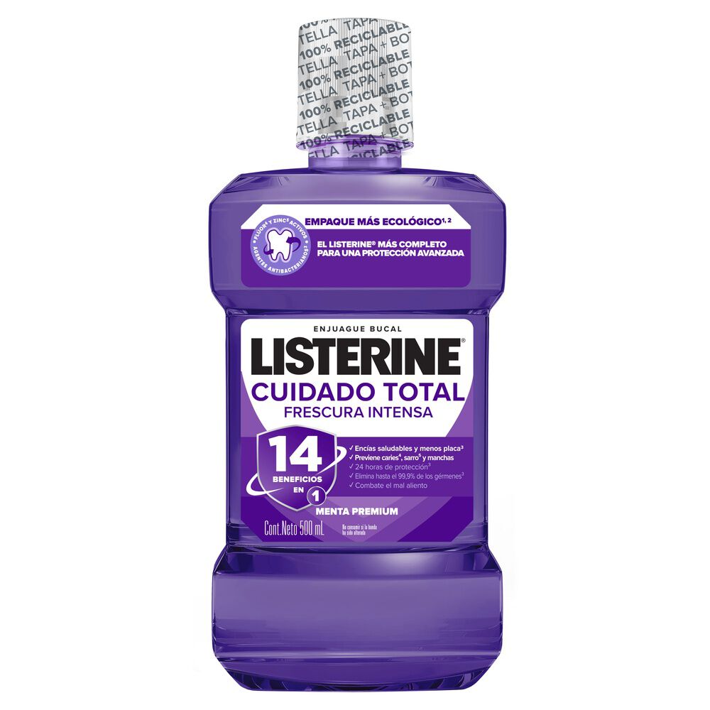 Enjuague-Bucal-Cuidado-Total-Líquido-Listerine-Frasco-X-500mL-imagen-2