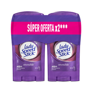 Promo-Desodorante-Lady-Speed-Stick-Invisible-48H-X2Und-X-45G-imagen